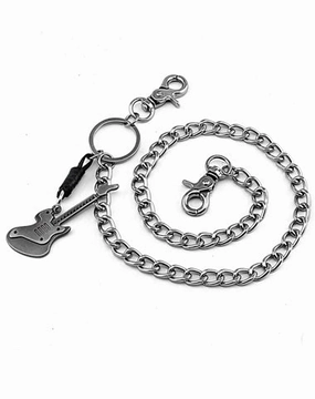 Cool Silver Punk Mens Wallet Chain Rock Biker Wallet Chain Pants Chain For Men