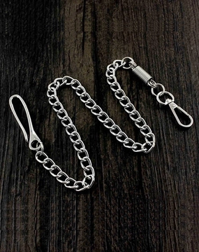 COOL SILVER STAINLESS STEEL MENS PANTS CHAINs WALLET CHAIN BIKER WALLET CHAIN FOR MEN