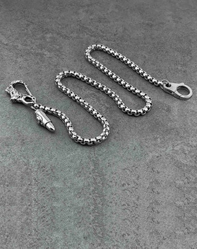 Cool Stainless Steel Mens Bullet Pants Chain Wallet CHain Biker Wallet Chain For Men