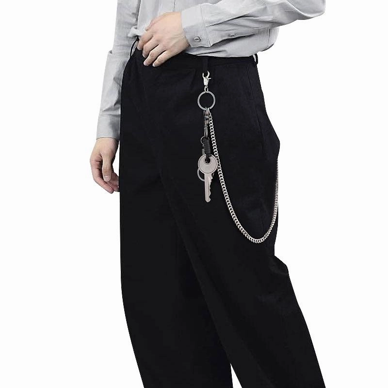 Cool Womens Mens Big Key Pants Chain jeans chain jean chain Biker Wallet Chain For Women