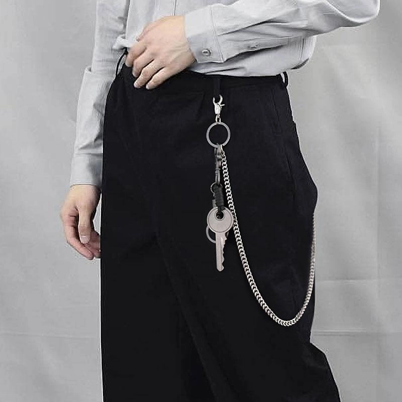 Cool Womens Mens Big Key Pants Chain jeans chain jean chain Biker Wallet Chain For Women