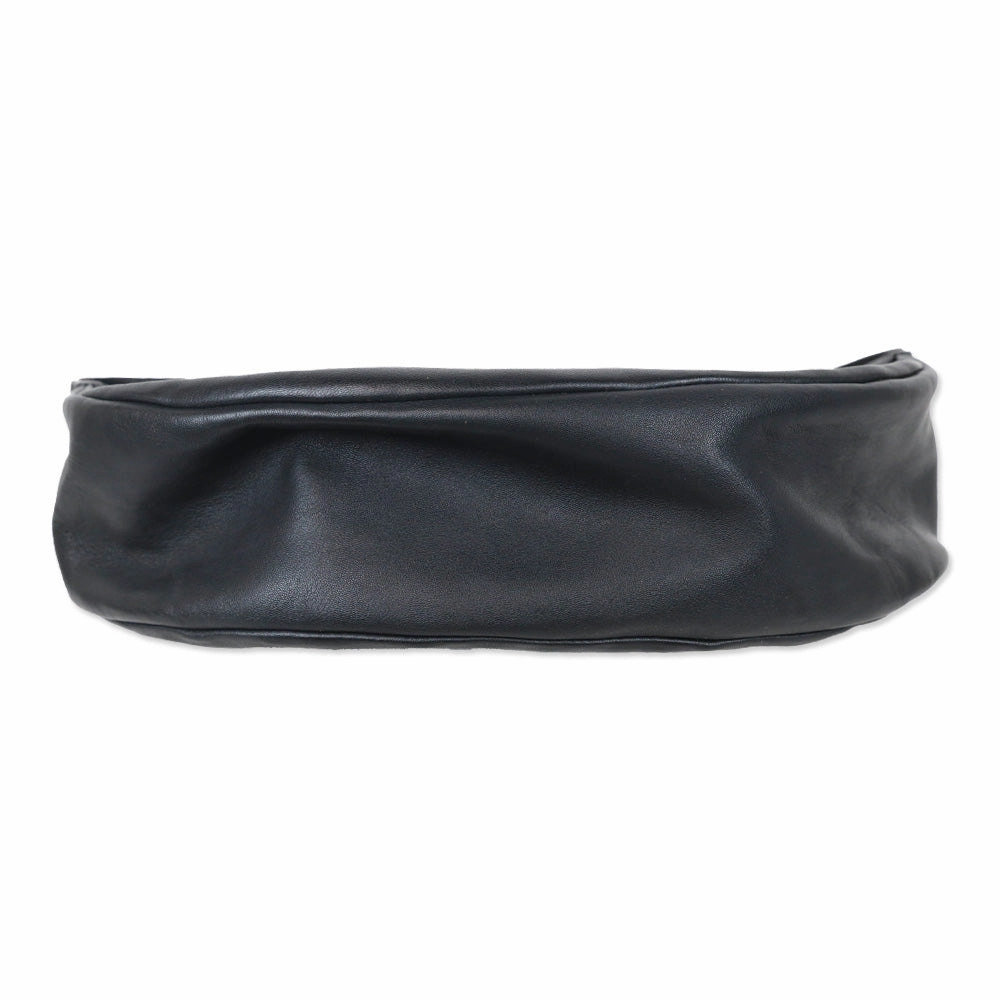 COS Black Leather Swing Crossbody Bag