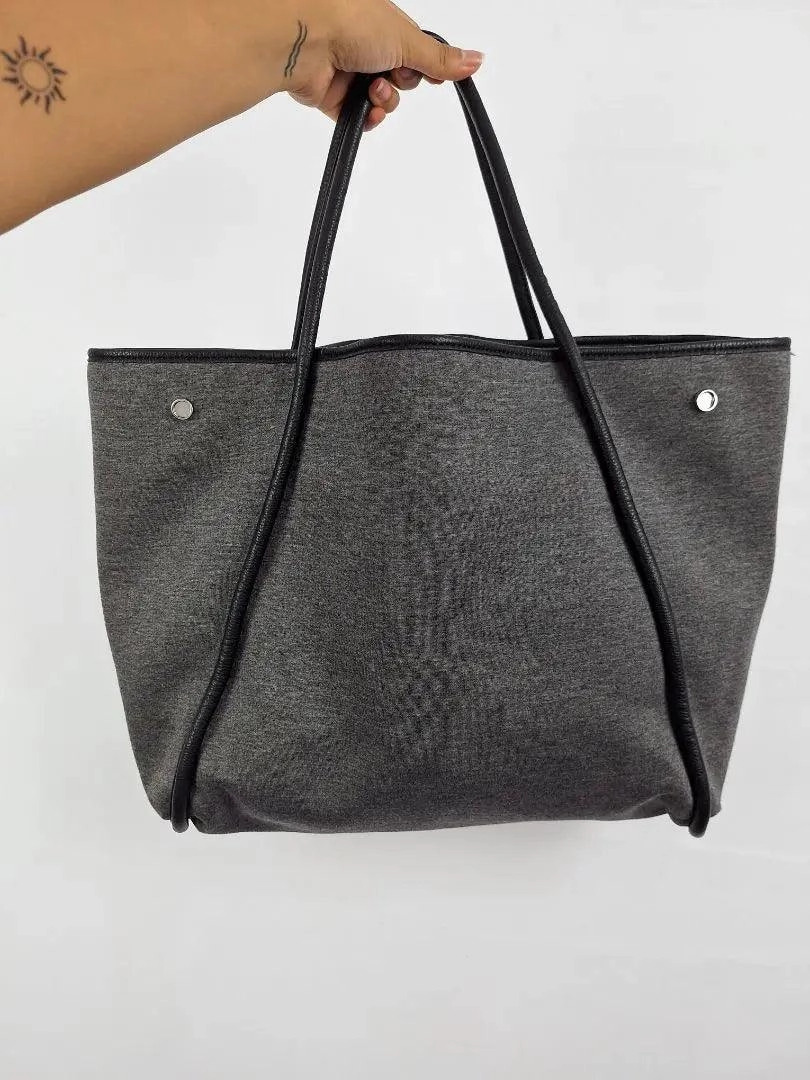 Country Road Soft PU Trim Tote Bag