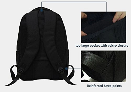 Crazytravel High School Travel Laptop Backpack Schoolbook Bags For Teens Boys Girls Adults