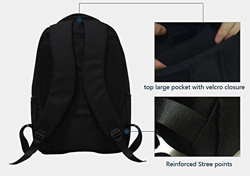 Crazytravel Large Capacity School Laptop Back Pack Book Bag For School Kids Men Women