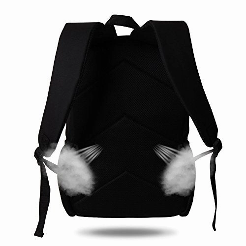 Crazytravel Teens Boys Girls Music Print Back To School Bookbag Backpacks For School