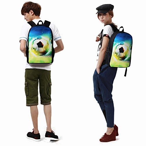 Crazytravel Teens Boys Girls Music Print Back To School Bookbag Backpacks For School