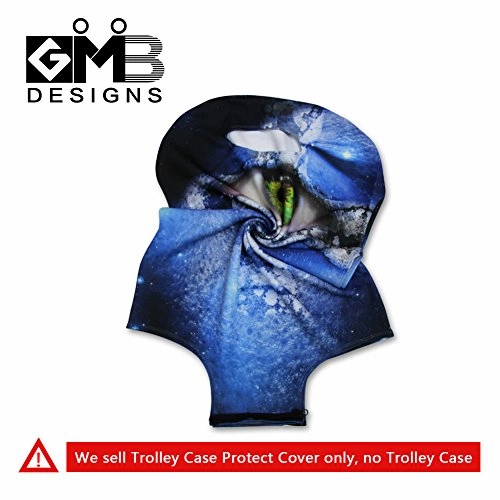Crazytravel Washable Mens Womens Travel Trolley Case Protector Cover Fits 18-30 Inch