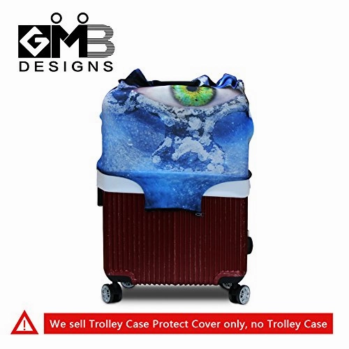 Crazytravel Washable Mens Womens Travel Trolley Case Protector Cover Fits 18-30 Inch