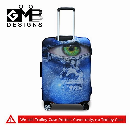 Crazytravel Washable Mens Womens Travel Trolley Case Protector Cover Fits 18-30 Inch