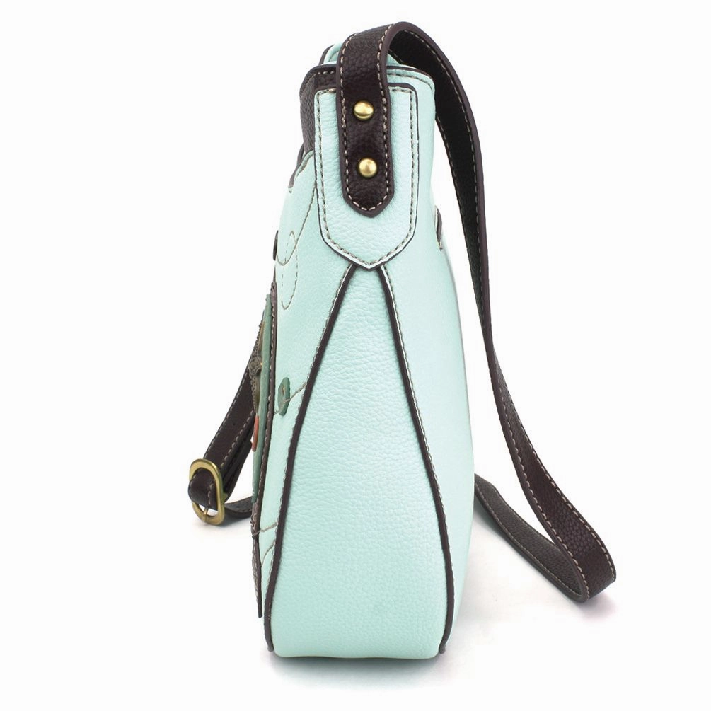 Crescent Crossbody - Two Turtles