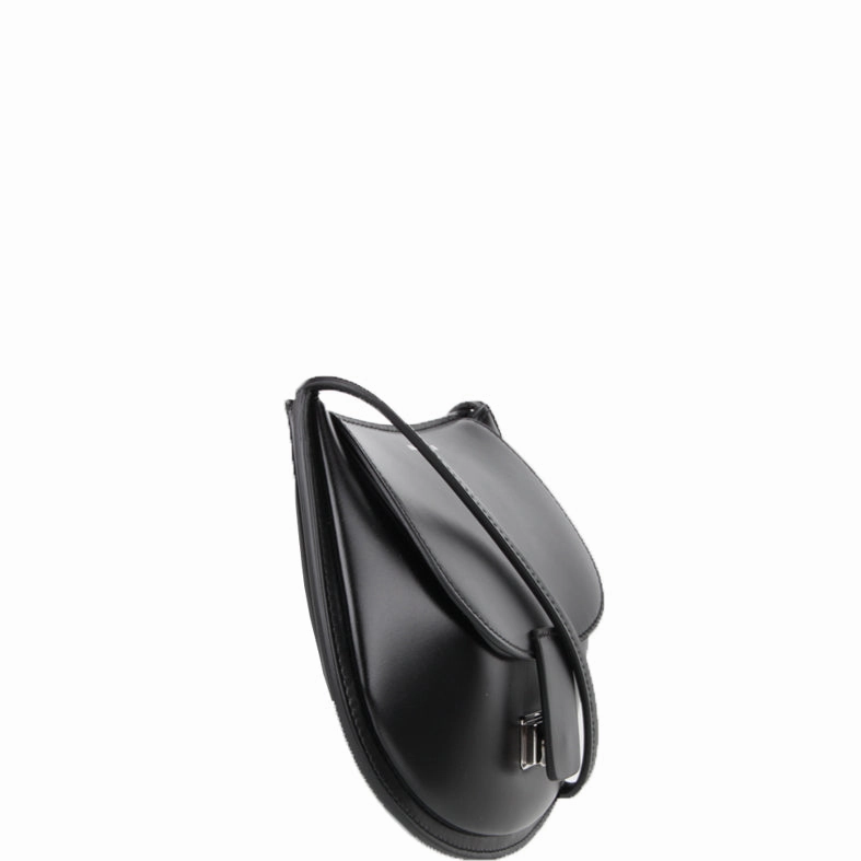 Crescent Mini Calf, Black
