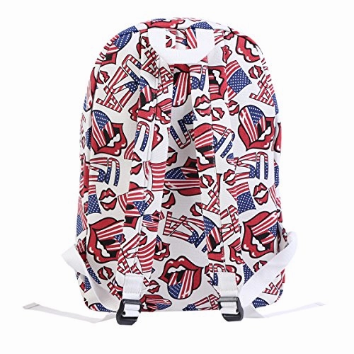 Damara National Flag Print Backpack