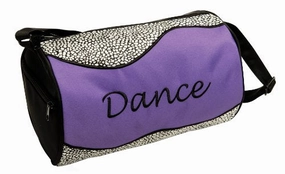Dansbagz Silver Sizzle Duffel Bag One Size Purple