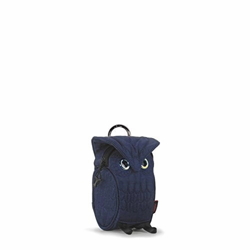 Darling'S Baby Owl Multi-Purpose Pouch Waist Bag With Lanyard & Metal Buckle Navy
