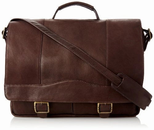 David King & Co. Porthole Brief With Inside Organizer, Cafe, One Size