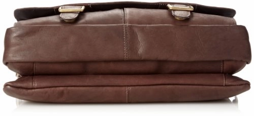 David King & Co. Porthole Brief With Inside Organizer, Cafe, One Size