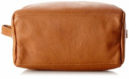 David King & Co. Small Double Zip Shave Kit, Tan, One Size
