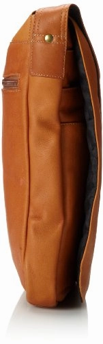 David King & Co. Small Vertical Messenger Bag, Tan, One Size