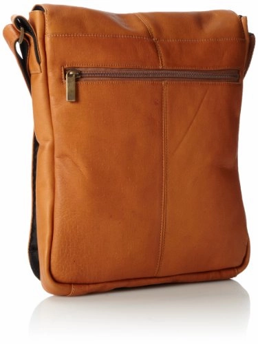 David King & Co. Small Vertical Messenger Bag, Tan, One Size
