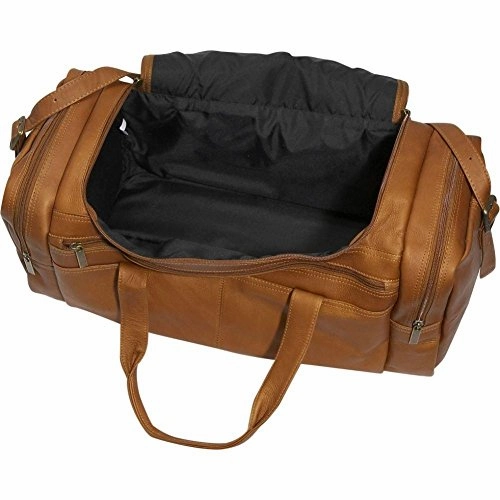 David King Leather Classic Duffel Bag In Black