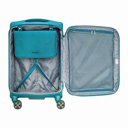 Delsey Hyperglide 21" Expandable Spinner Carry-On, Black