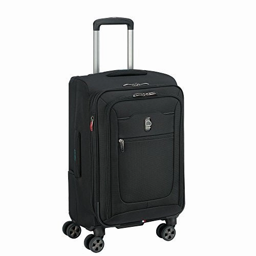 Delsey Hyperglide 21" Expandable Spinner Carry-On, Black