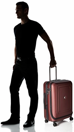 Delsey Luggage Cruise Lite Hardside 25" Exp. Spinner Trolley, Black Cherry