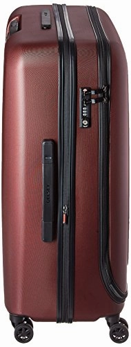 Delsey Luggage Cruise Lite Hardside 25" Exp. Spinner Trolley, Black Cherry