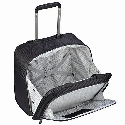 Delsey Luggage Cruise Lite Softside 2 Wheel Underseater, Black