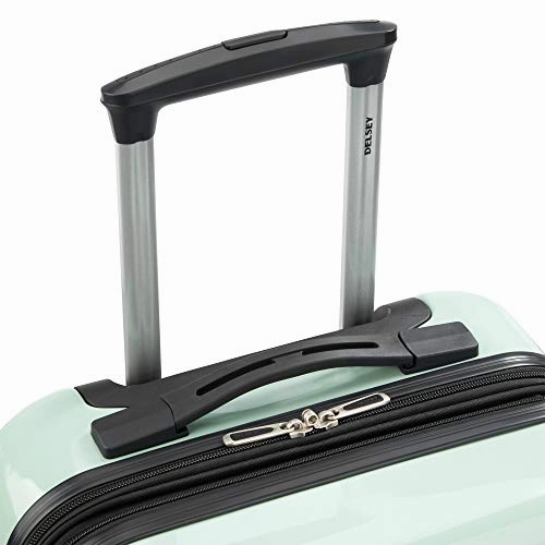 Delsey Luggage Fashion 2-Piece Set, Carry-On Suitcase and Free Duffel Bag (Seafoam)