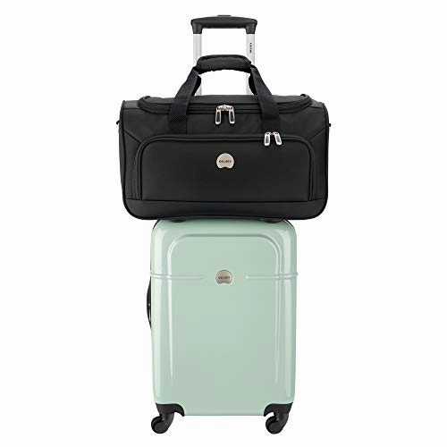Delsey Luggage Fashion 2-Piece Set, Carry-On Suitcase and Free Duffel Bag (Seafoam)