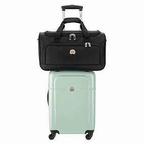 Delsey Luggage Fashion 2-Piece Set, Carry-On Suitcase and Free Duffel Bag (Seafoam)