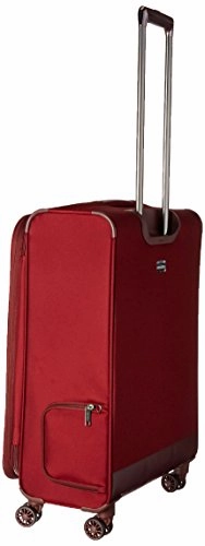 Delsey Luggage Montmartre  25 Inch Expandable Softside Spinner Suitcase, Bordeaux