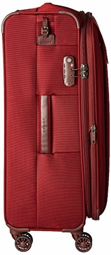 Delsey Luggage Montmartre  25 Inch Expandable Softside Spinner Suitcase, Bordeaux