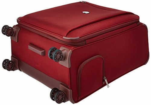 Delsey Luggage Montmartre  25 Inch Expandable Softside Spinner Suitcase, Bordeaux