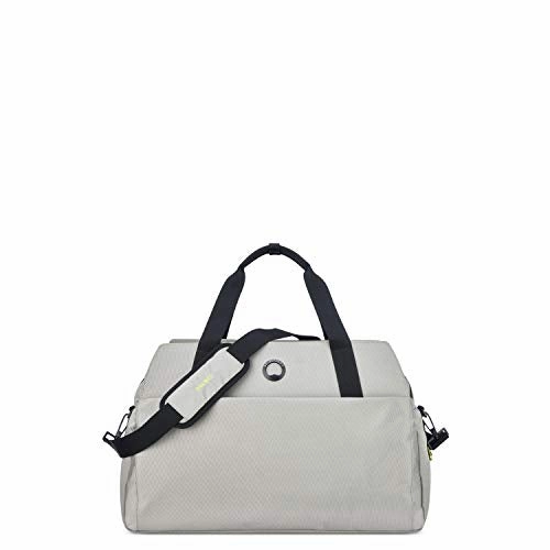 DELSEY Paris Daily's Travel Duffel Bag with Laptop Sleeve, Light Gray, 15.6 Inch