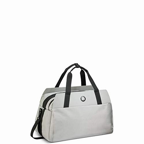 DELSEY Paris Daily's Travel Duffel Bag with Laptop Sleeve, Light Gray, 15.6 Inch