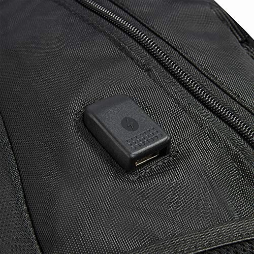 DELSEY Paris Navigator Laptop Backpack, Black, 15.6" Sleeve