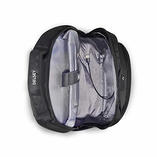 DELSEY Paris Navigator Laptop Backpack, Black, 15.6" Sleeve