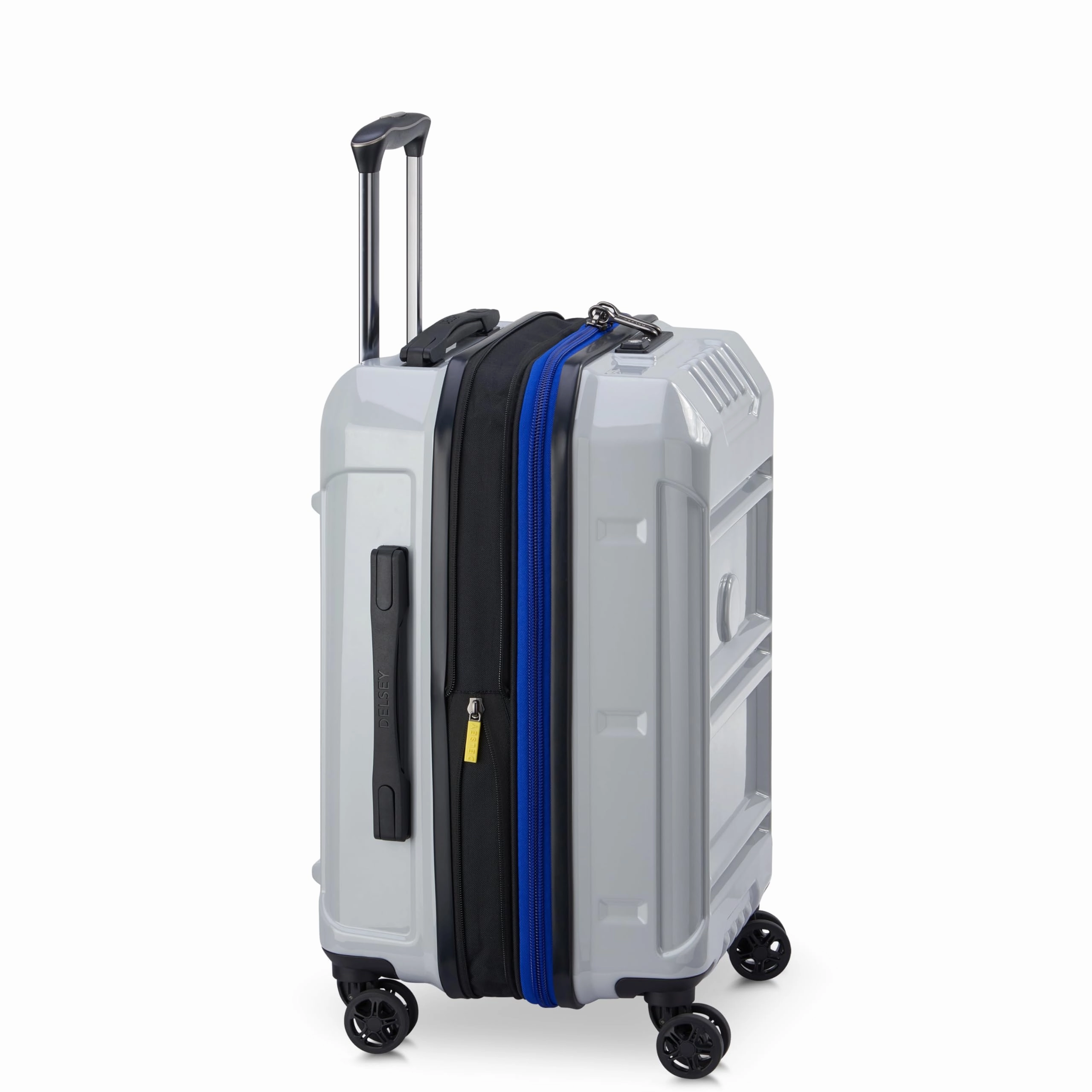 DELSEY Paris Rempart Hardside Expandable Luggage Trunk with Spinner Wheels (Carry-On 19 Inch)