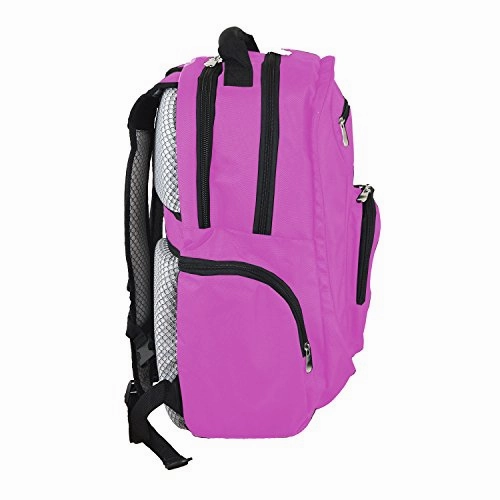 Denco NBA San Antonio Spurs Voyager Laptop Backpack, 19-inches, Pink
