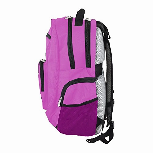 Denco NBA San Antonio Spurs Voyager Laptop Backpack, 19-inches, Pink