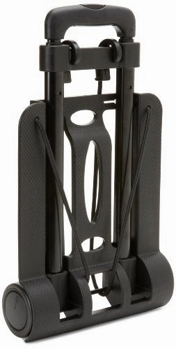Design Go Luggage Travel Trolley, Black, One Size