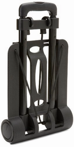 Design Go Luggage Travel Trolley, Black, One Size