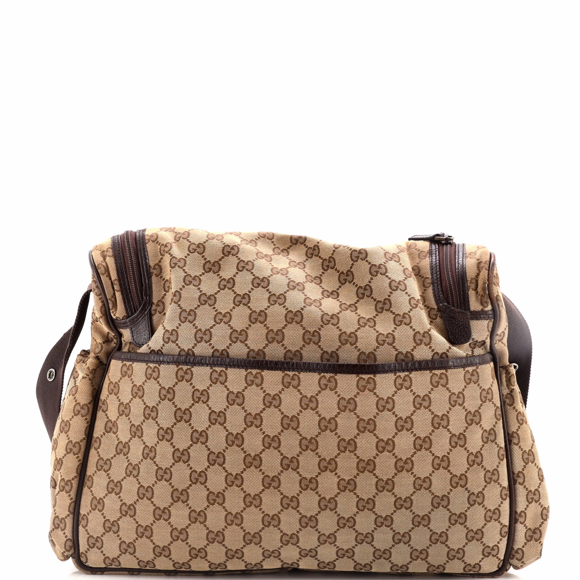 Diaper Crossbody Bag GG Canvas