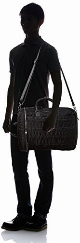 Diesel Men'S 24/7 Briefcase, Black/Blue