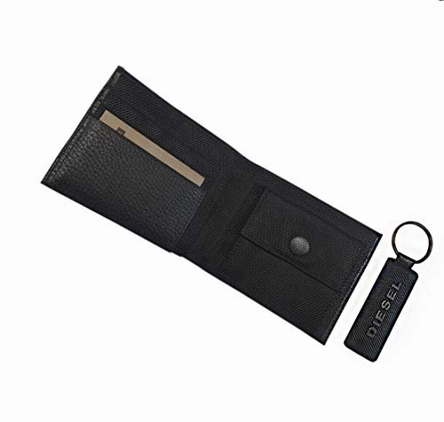 Diesel Mnzbrse 00XC51PR054H0144 Coin Pouch, 10 cm, Black (Schwarz)