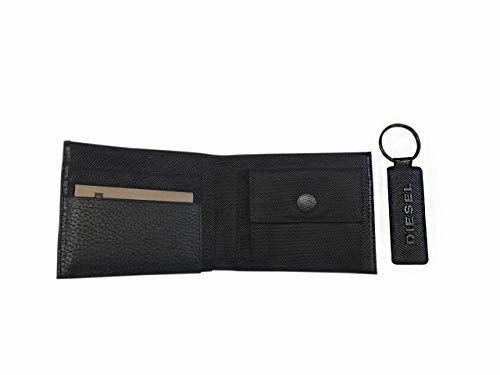 Diesel Mnzbrse 00XC51PR054H0144 Coin Pouch, 10 cm, Black (Schwarz)