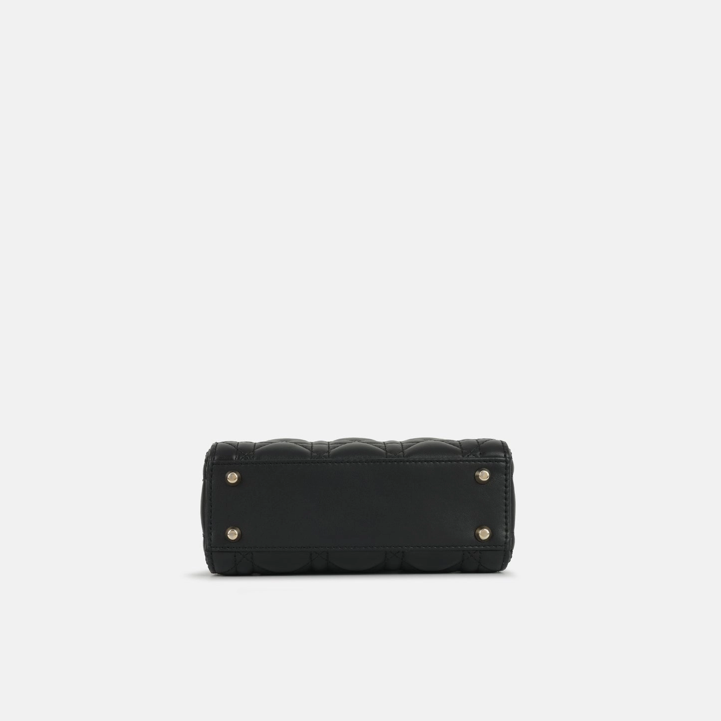 Dior - Mini Lady Dior - Black Lambskin GHW - 2022 - Pre-Loved